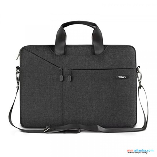 WIWU CITY COMMUTER BAG FOR 14"/15.4" LAPTOP/ULTRABOOK - BLACK